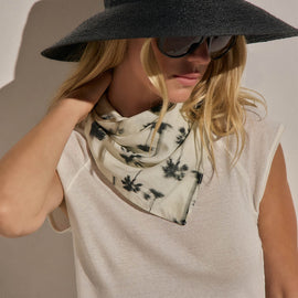 Cotton Cashmere Ribbed Raglan Tee in White | James Perse Los Angeles