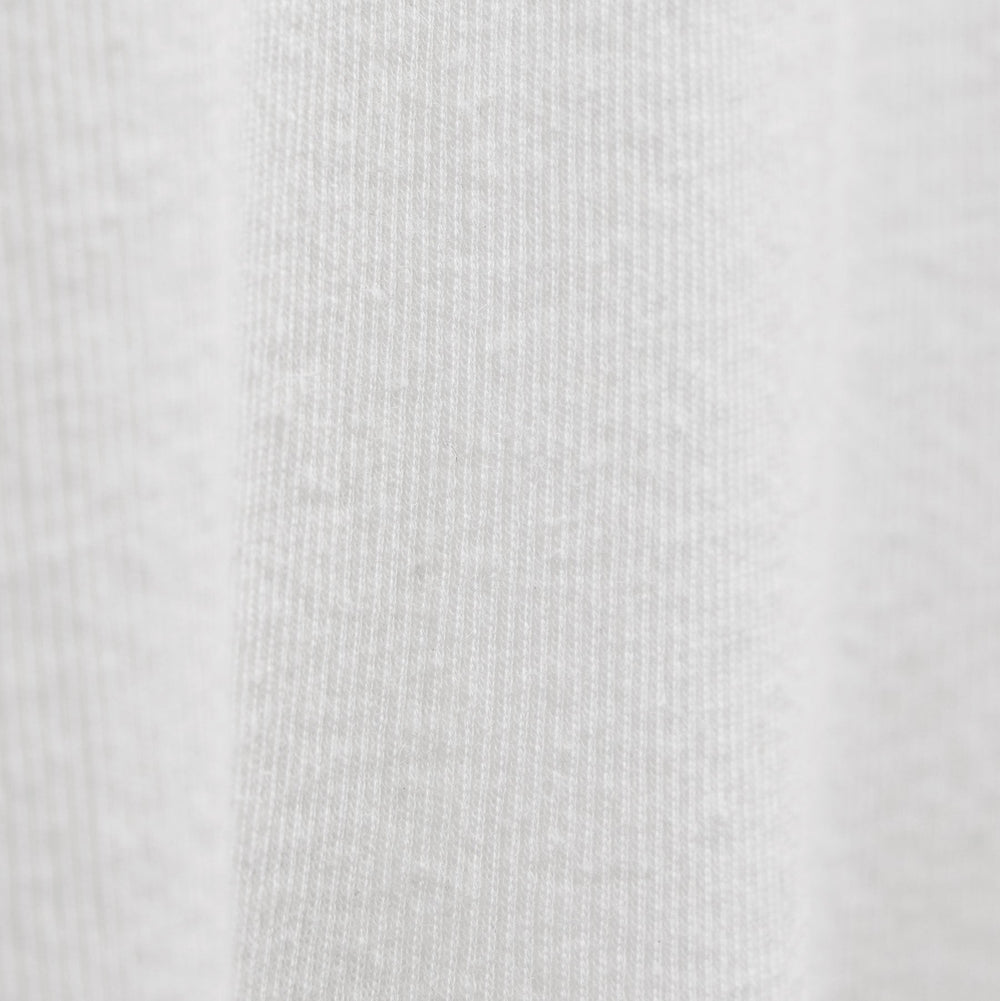 Cotton Cashmere Ribbed Raglan Tee in White | James Perse Los Angeles