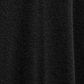 Cotton Cashmere Rib Keyhole Dress in Black | James Perse Los Angeles
