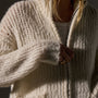 Cloud Knit Cardigan  in Snow | James Perse Los Angeles