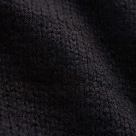 Chnky Knt Cashmere Silk Tie Crdgn in Black | James Perse Los Angeles FLAT