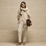 Chunky Knit Cardigan in Biscotti | James Perse Los Angeles