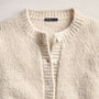 Chunky Knit Cardigan in Biscotti | James Perse Los Angeles