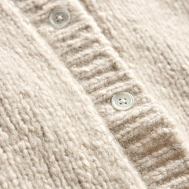 Chunky Knit Cardigan in Biscotti | James Perse Los Angeles