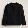 Chunky Knit Cardigan in Black | James Perse Los Angeles