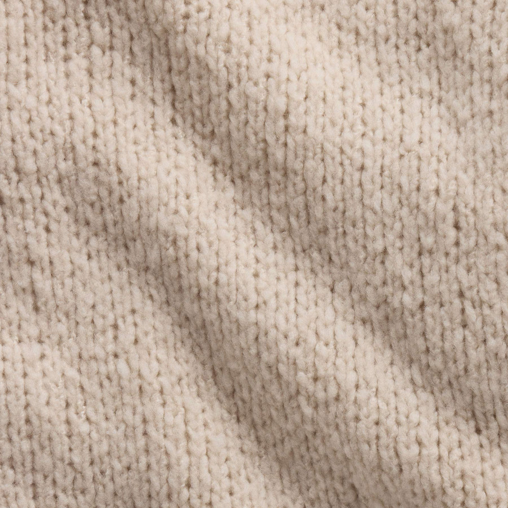 Cashmere Silk Crew Neck in Biscotti | James Perse Los Angeles FLAT