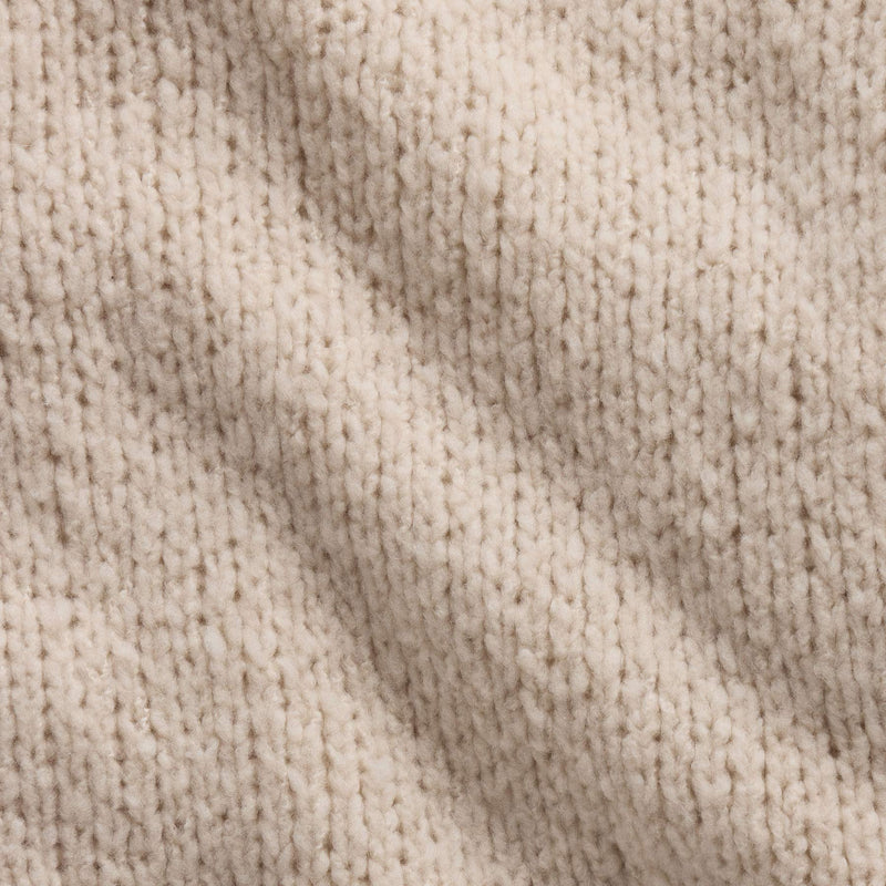 Cashmere Silk Crew Neck in Biscotti | James Perse Los Angeles FLAT