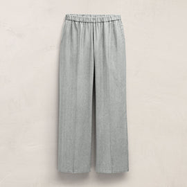 Cotton Melange Track Pant - Light Heather Grey