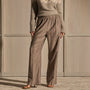 Pull On Pintuck Trouser - Taupe Brown | James Perse Los Angeles