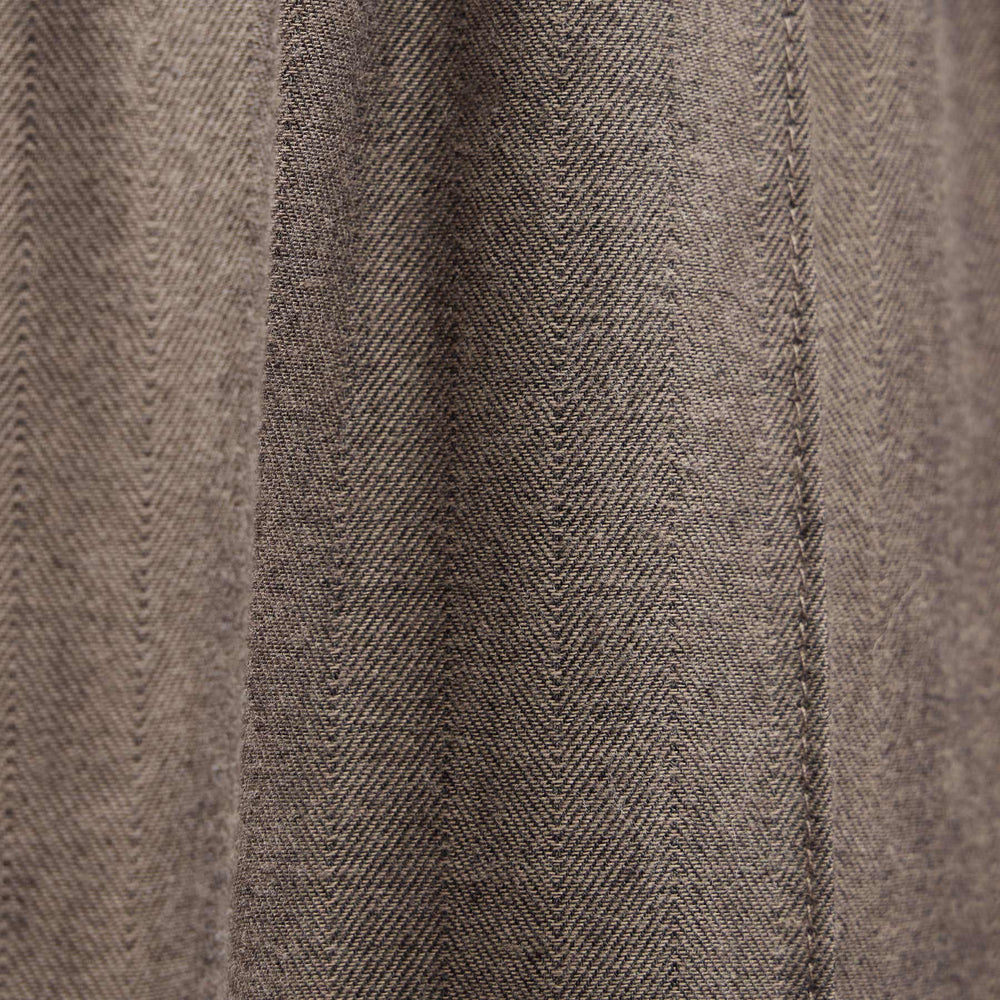 Cotton Melange Track Pant - Taupe Brown