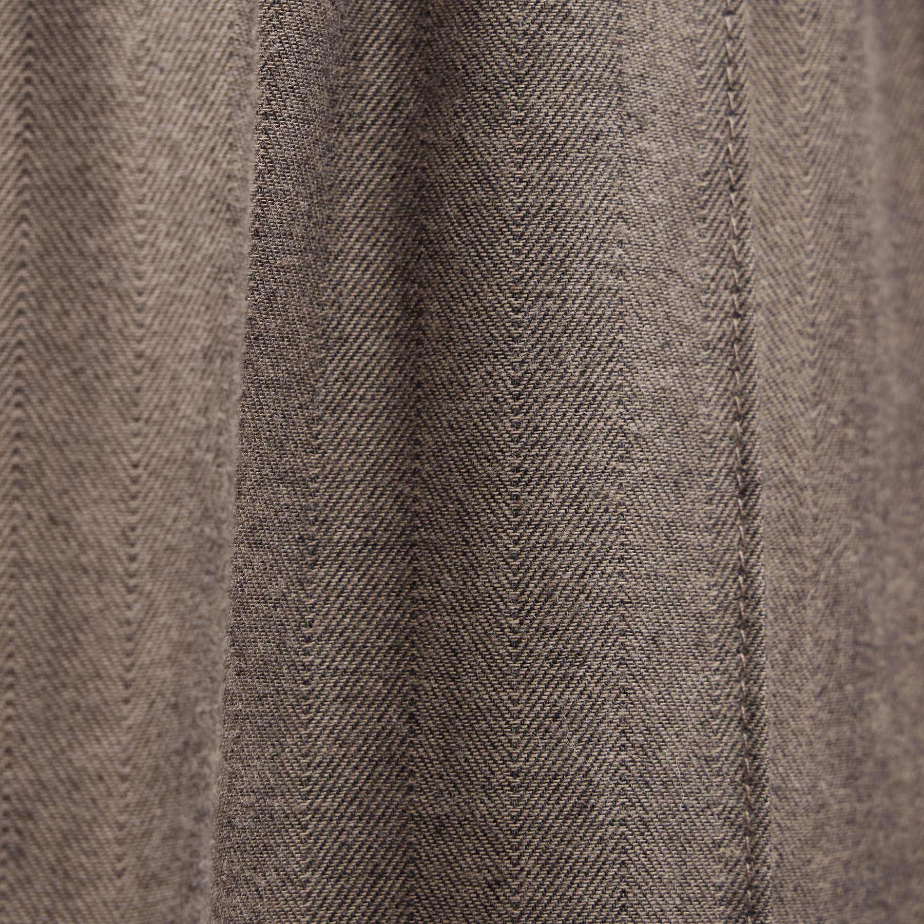 Cotton Melange Track Pant - Taupe Brown