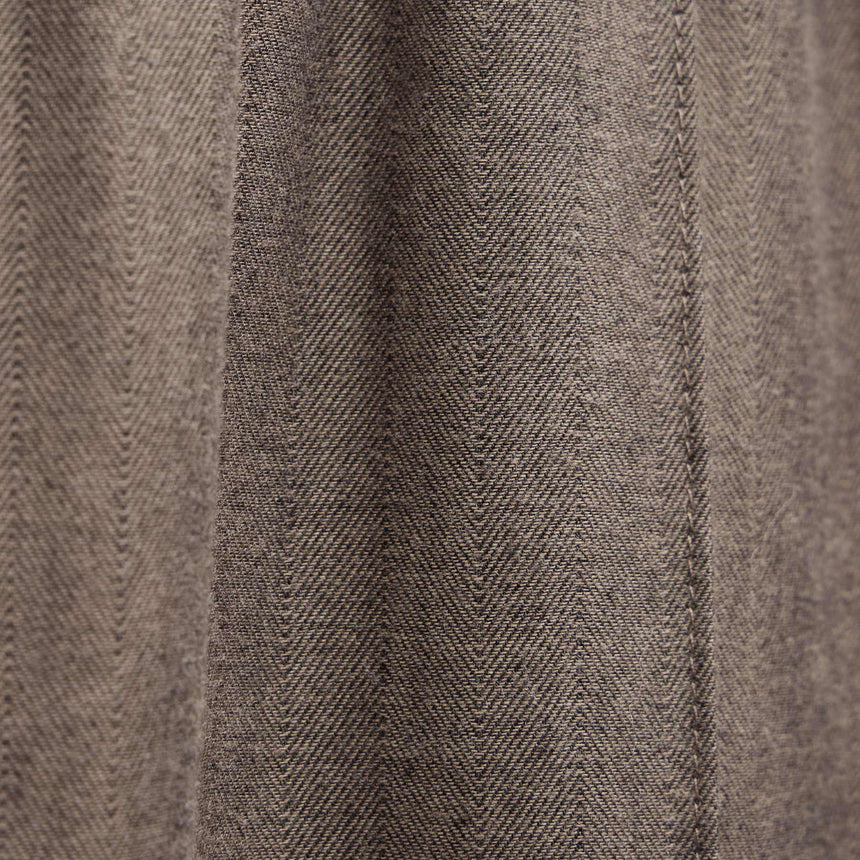 Cotton Melange Track Pant - Taupe Brown