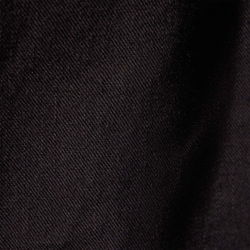 Cotton Twill Tunic Shirt in Black | James Perse Los Angeles