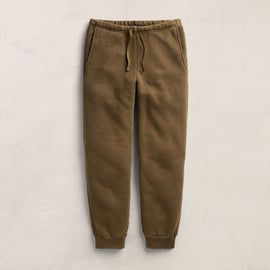 French Terry Drawstring Sweatpant - Earth