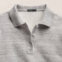 French Terry Henley Pullover in Heather Grey | James Perse Los Angeles