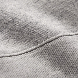 French Terry Henley Pullover in Heather Grey | James Perse Los Angeles