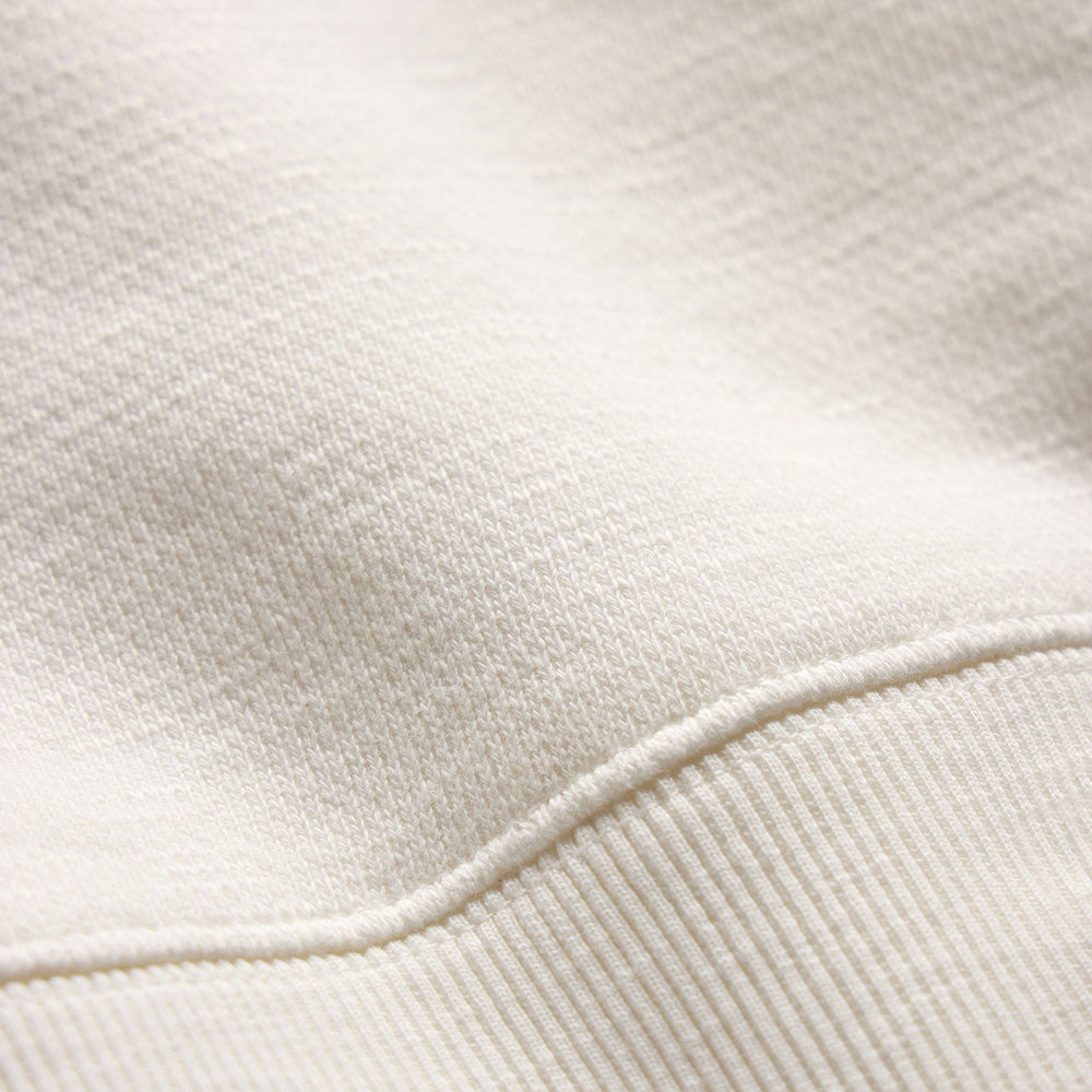 French Terry Henley Pullover in Off White | James Perse Los Angeles
