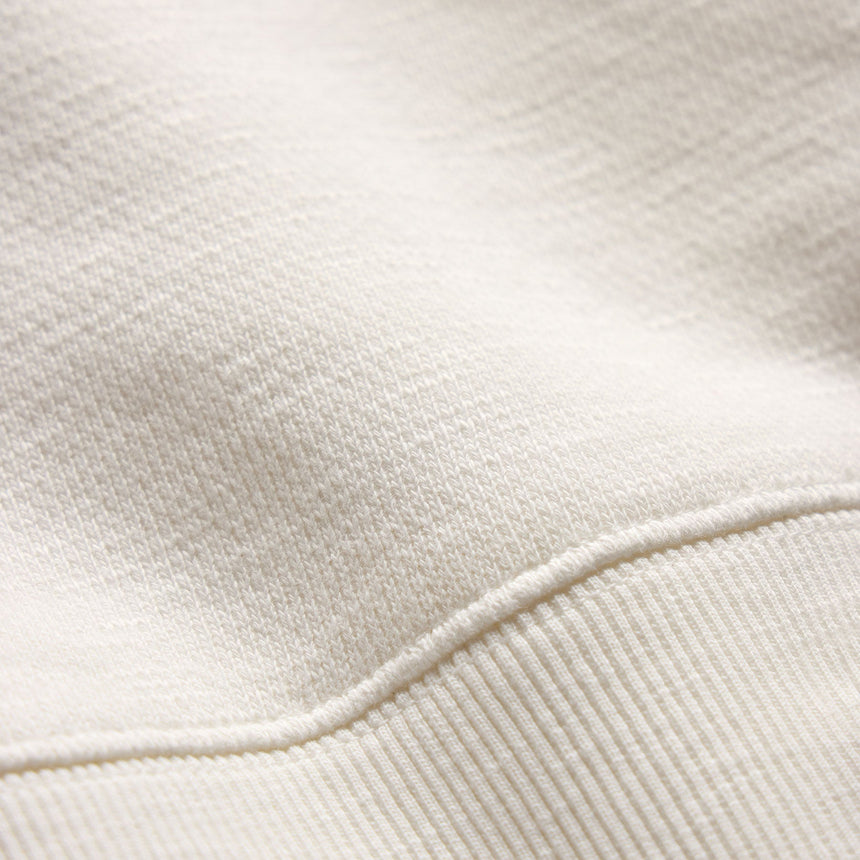 French Terry Henley Pullover in Off White | James Perse Los Angeles