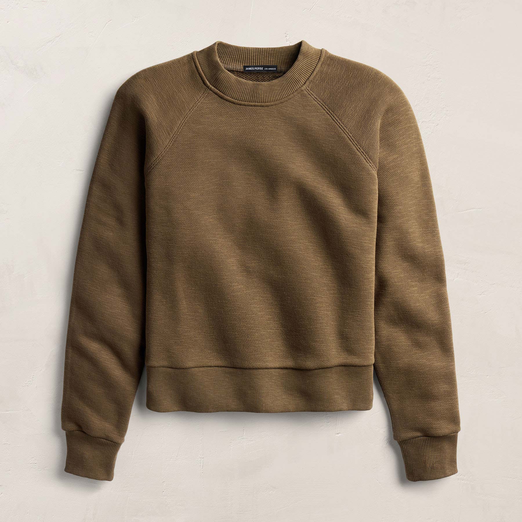 French Terry Crew Sweatshirt - Earth