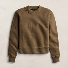 French Terry Crew Sweatshirt - Earth