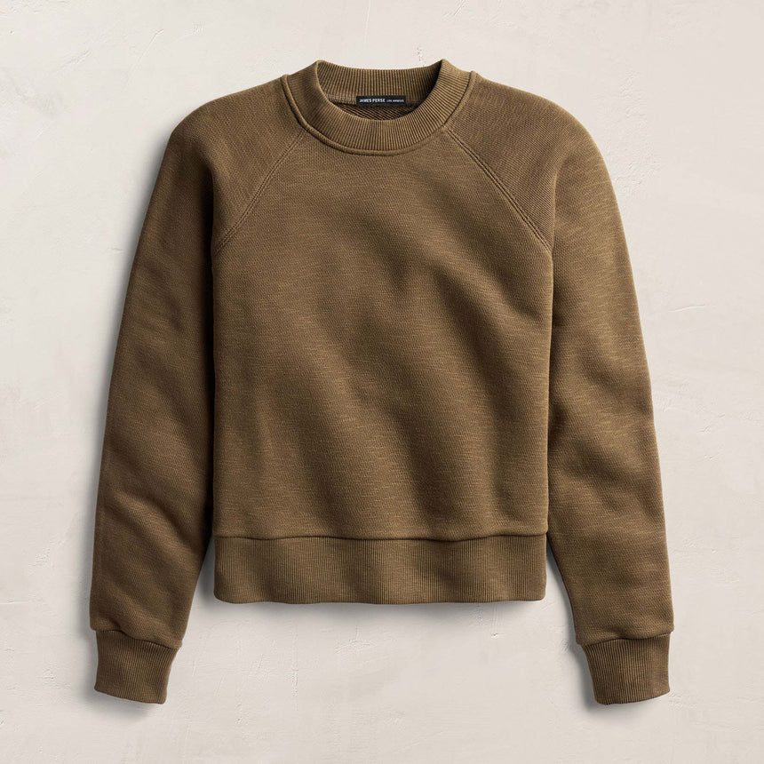 French Terry Crew Sweatshirt - Earth