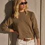 Crew Neck Sweatshirt - Earth | James Perse Los Angeles