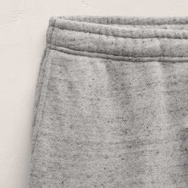 French Terry Sweat Short in Heather Grey | James Perse Los Angeles
