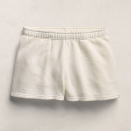 French Terry Sweat Short in Off White | James Perse Los Angeles