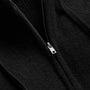 Double Face Zip Up Hoodie in Black | James Perse Los Angeles