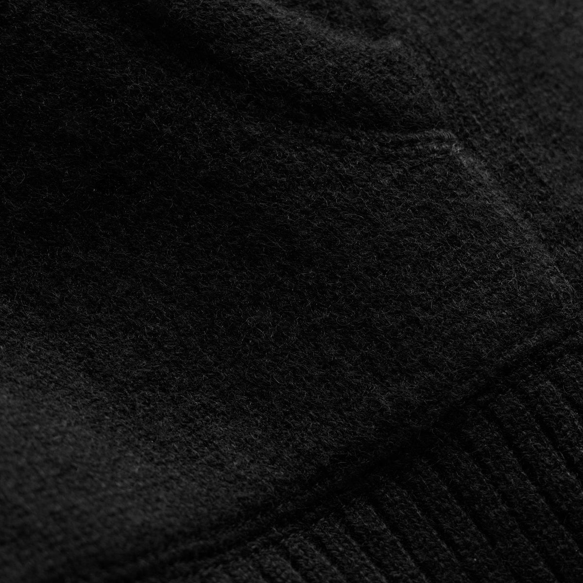 Double Face Zip Up Hoodie in Black | James Perse Los Angeles