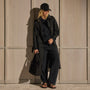 Trench Coat - Black | James Perse Los Angeles