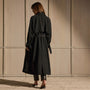 Trench Coat - Black | James Perse Los Angeles