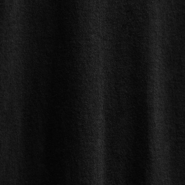 Short Sleeve Elevated Lotus Jersey Crew in Black | James Perse Los Angeles