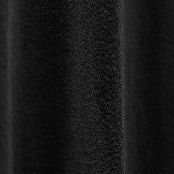 Luxe Lotus Jersey Crew in Black | James Perse Los Angeles