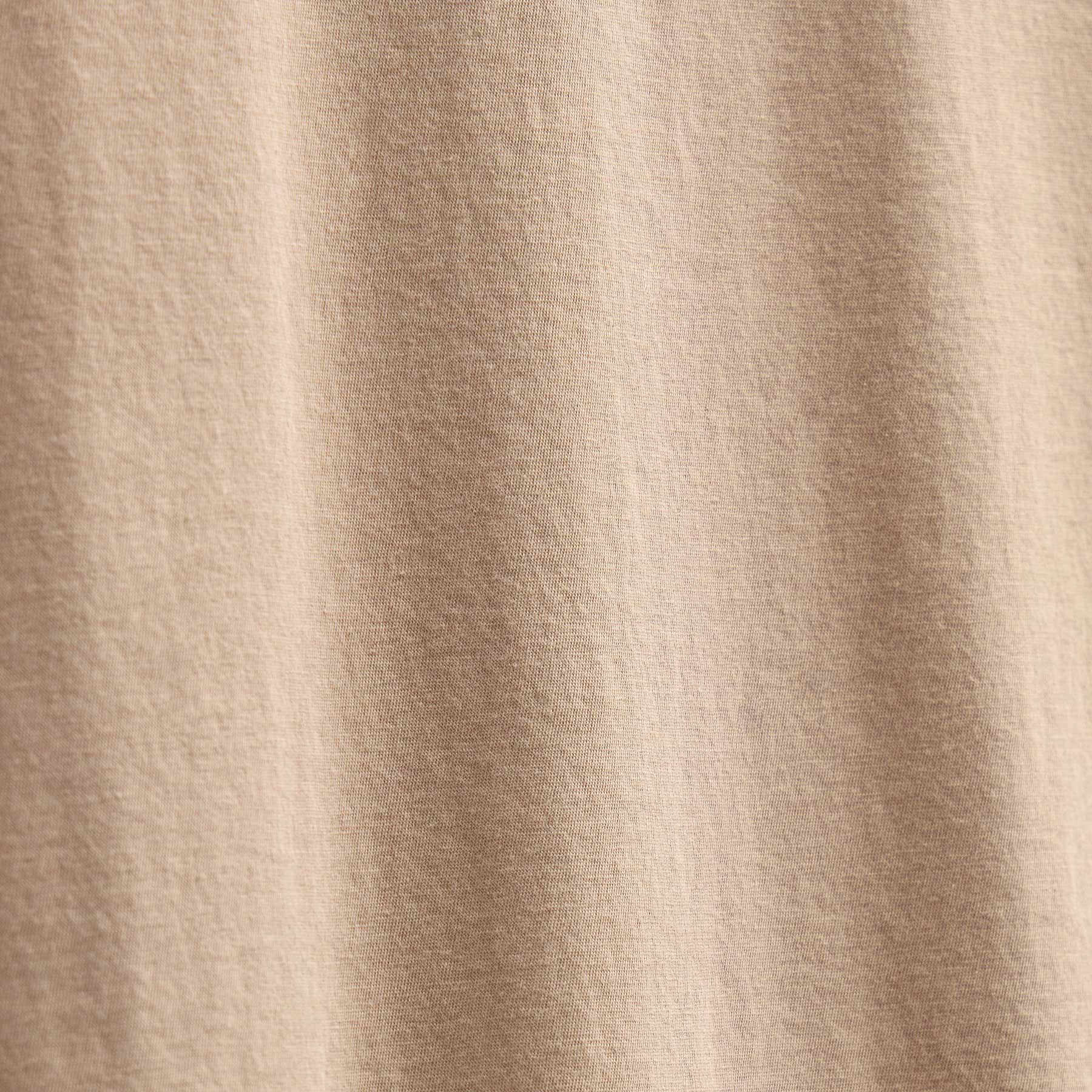 Short Sleeve Elevated Lotus Jersey Crew in Coffee | James Perse Los Angeles FLAT