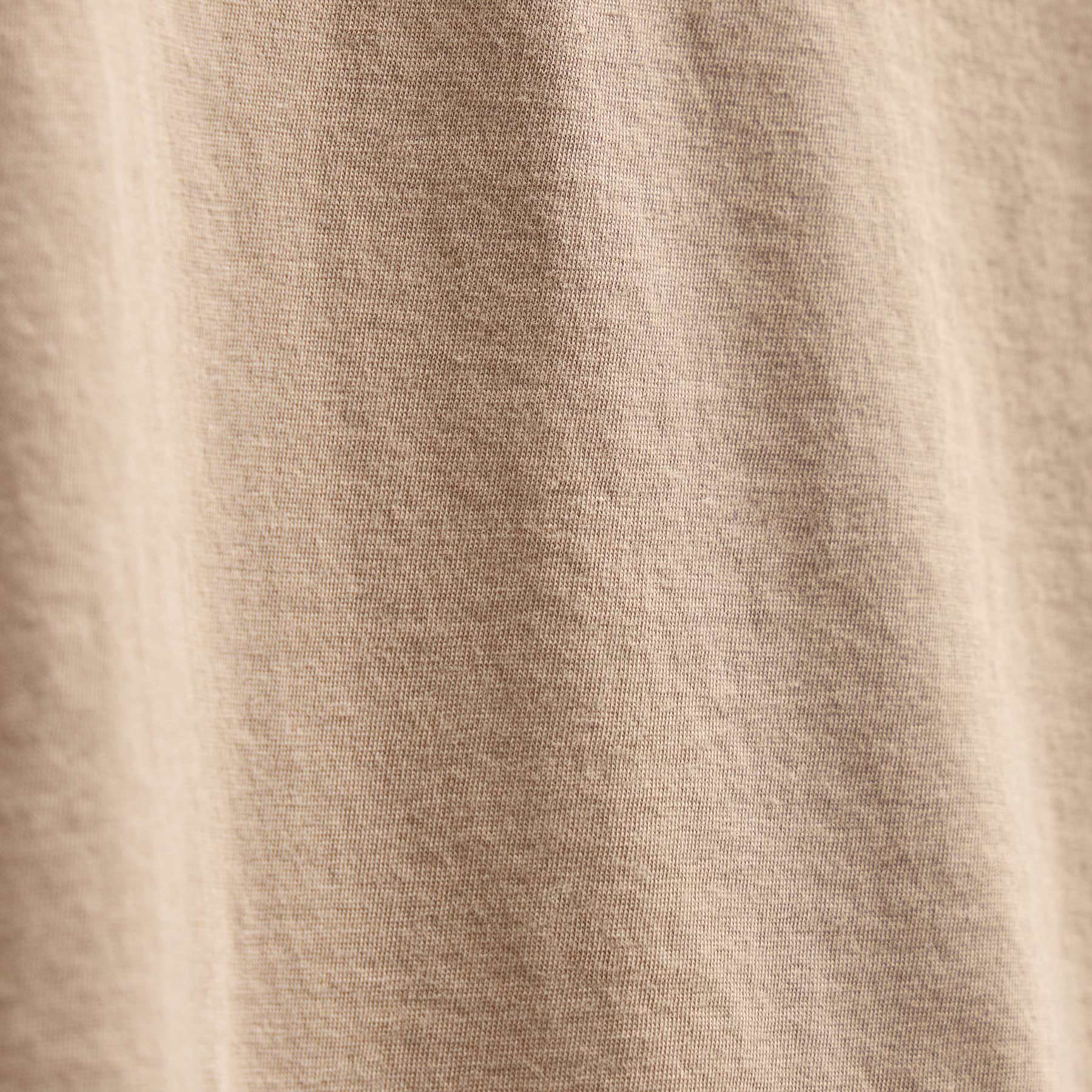 Short Sleeve Elevated Lotus Jersey V Neck in Coffee | James Perse Los Angeles FLAT