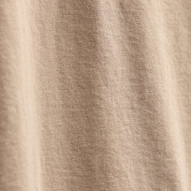 Short Sleeve Elevated Lotus Jersey V Neck in Coffee | James Perse Los Angeles FLAT