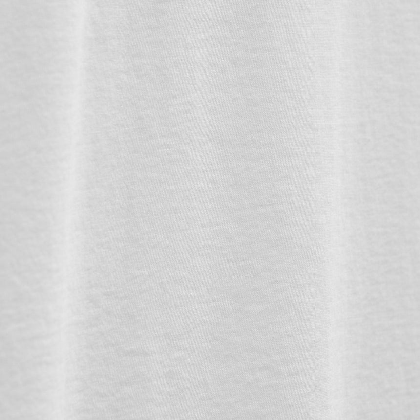 Luxe Lotus Jersey V Neck in White | James Perse Los Angeles