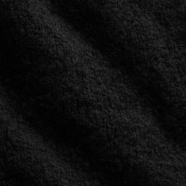 Full Zip Sweater Vest in Black | James Perse Los Angeles FLAT