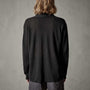 Dunes linen Cardigan  in Black/Black | James Perse Los Angeles