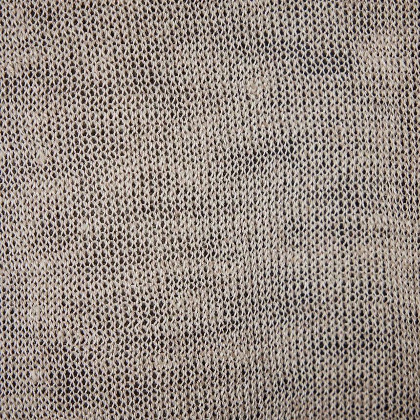 Dunes linen Cardigan  in Natural/Black | James Perse Los Angeles