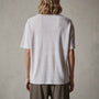 Dunes Linen Crew in White/Natural | James Perse Los Angeles