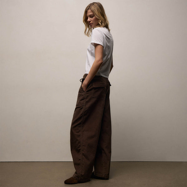Corduroy Utility Pant in Porcupine | James Perse Los Angeles