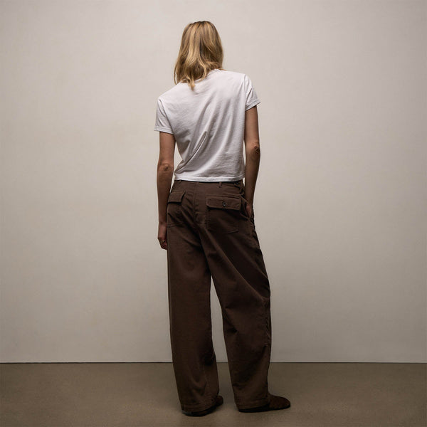 Corduroy Utility Pant in Porcupine | James Perse Los Angeles