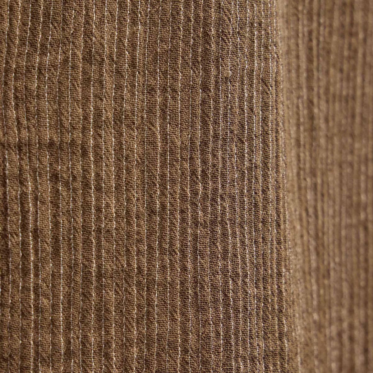 Crinkled Cotton Shirt - Earth