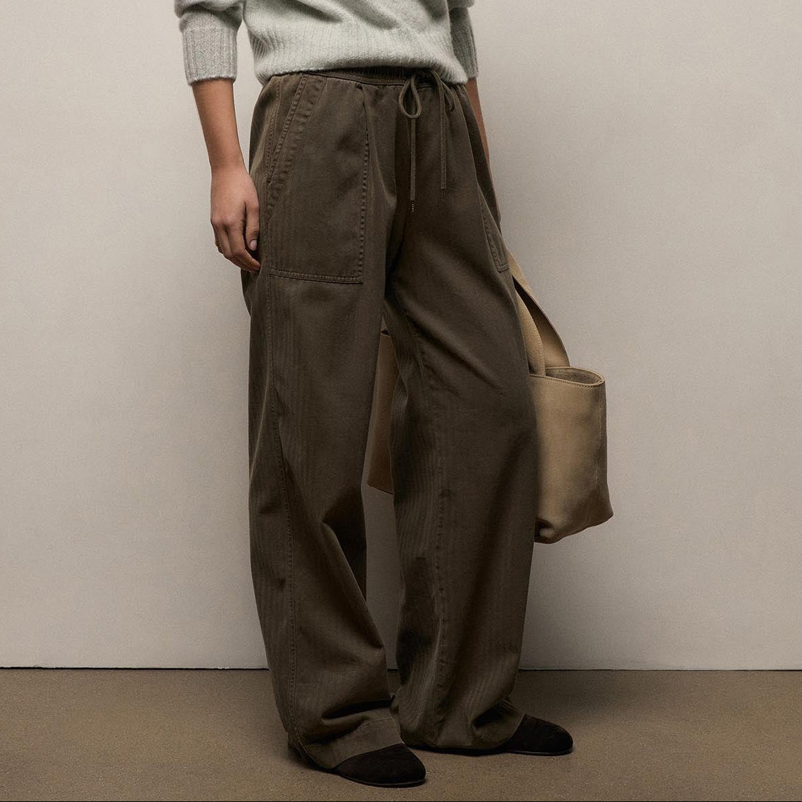 Herringbone Twill Pant