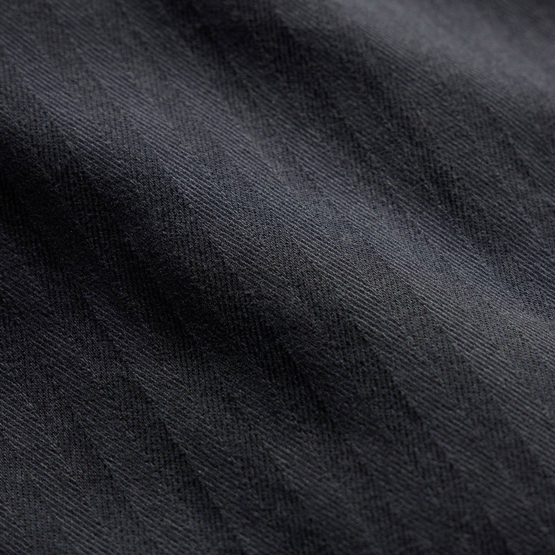 Herringbone Wide Leg Utility Pant - Blue Noir Pigment