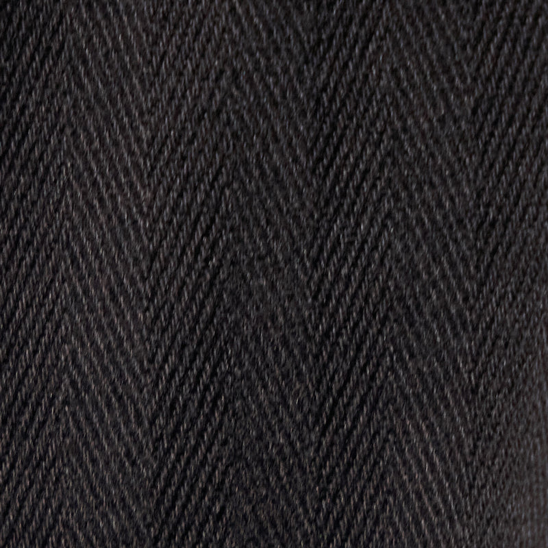 Stretch Herringbone Jumpsuit - Black