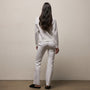 Italian Knit Wide Leg Sweatpant in White | James Perse Los Angeles