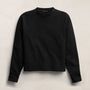 Italian Knit Raglan Mockneck in Black | James Perse Los Angeles